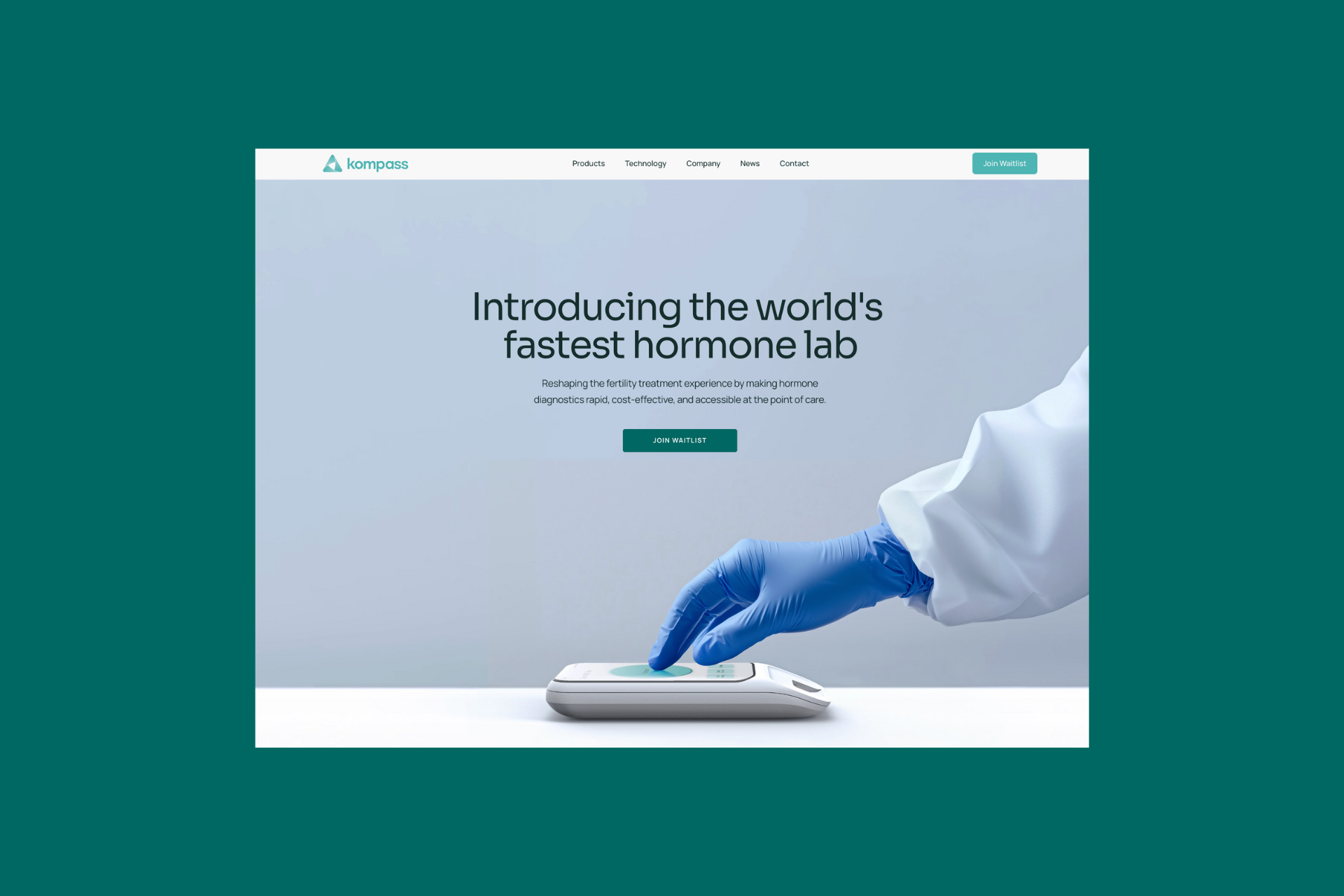 Kompass Diagnostics Website